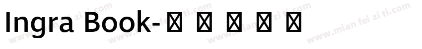 Ingra Book字体转换